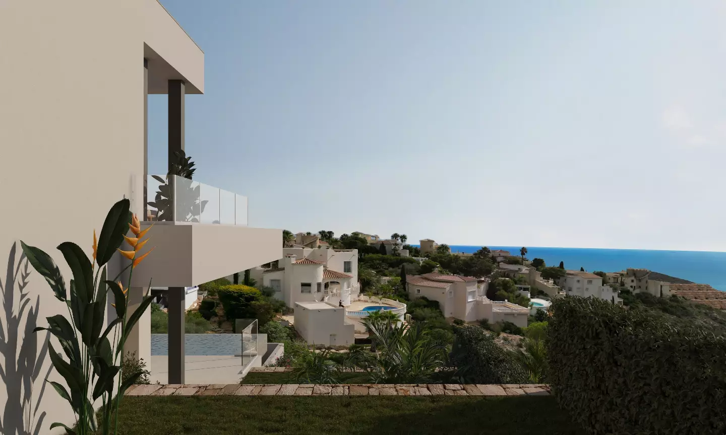 Villa Olive in Cumbre del Sol - widok zewnętrzny zdjęcie 1