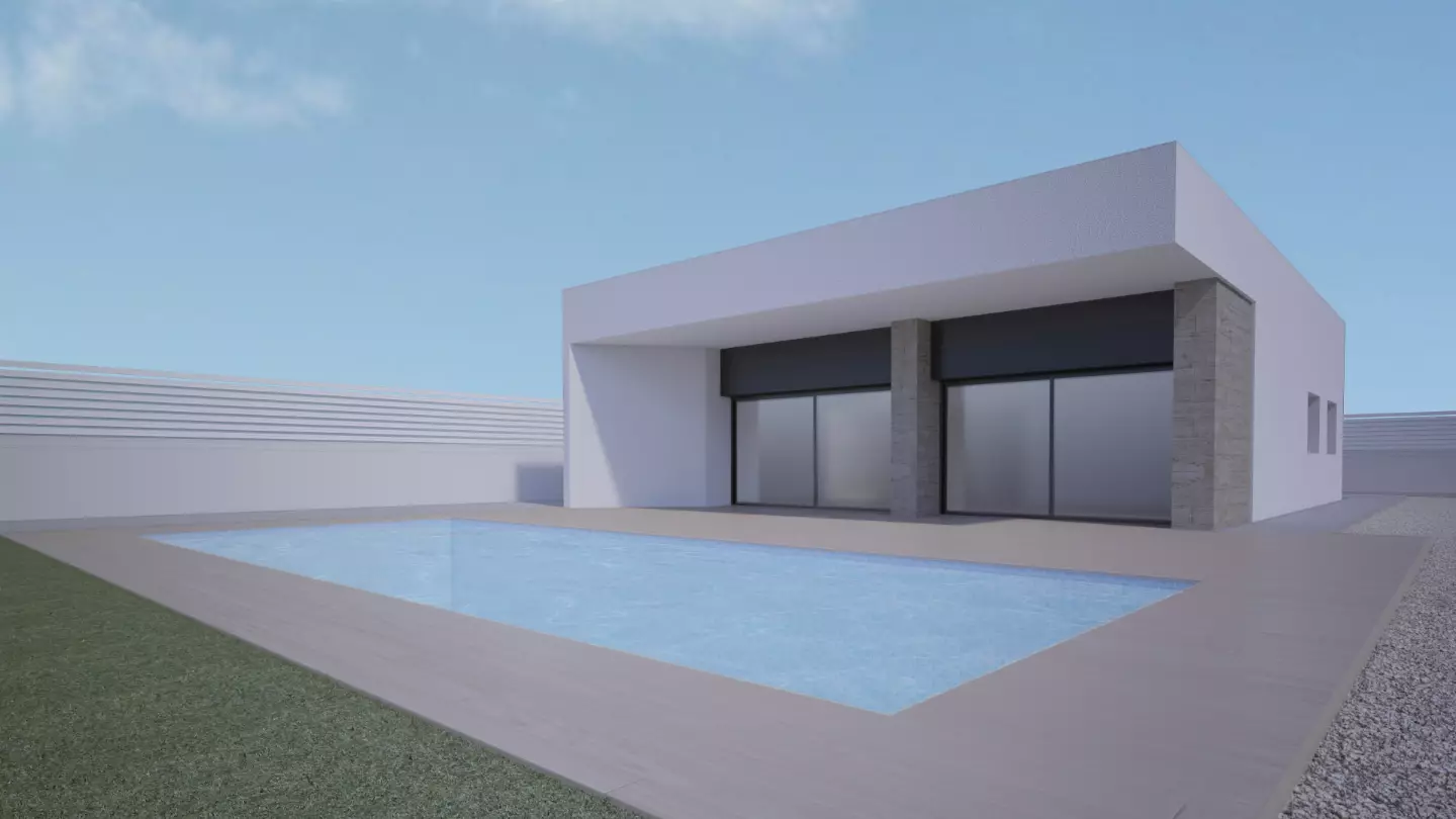 Villa Manacor in Aspe - exteriör foto 1