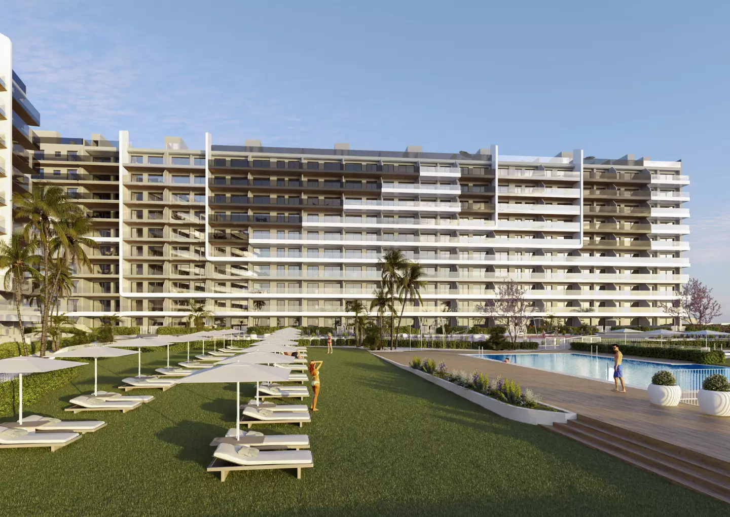Corallia Resort in Punta Prima - exteriör foto 1