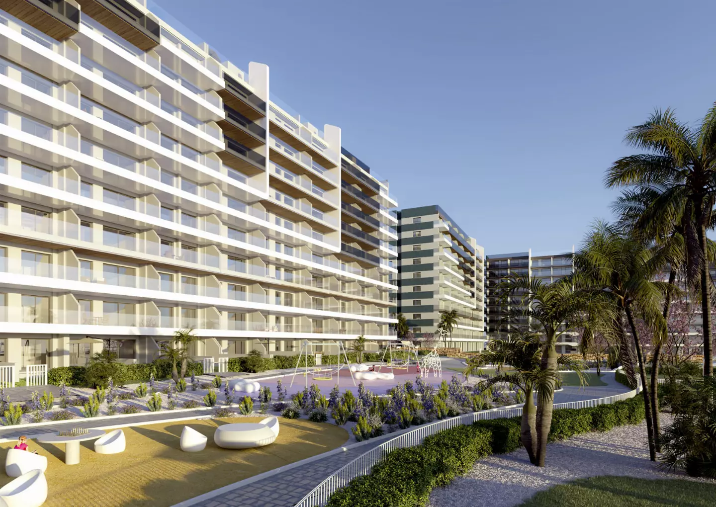 Corallia Resort in Punta Prima - exteriör foto 1