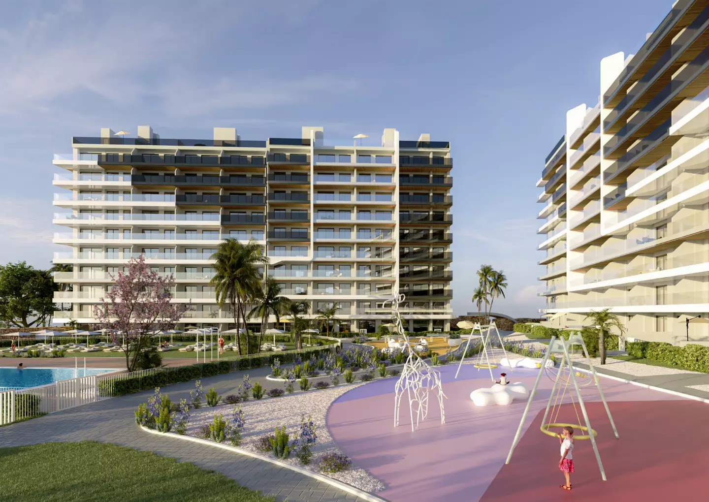 Corallia Resort in Punta Prima - exteriör foto 1