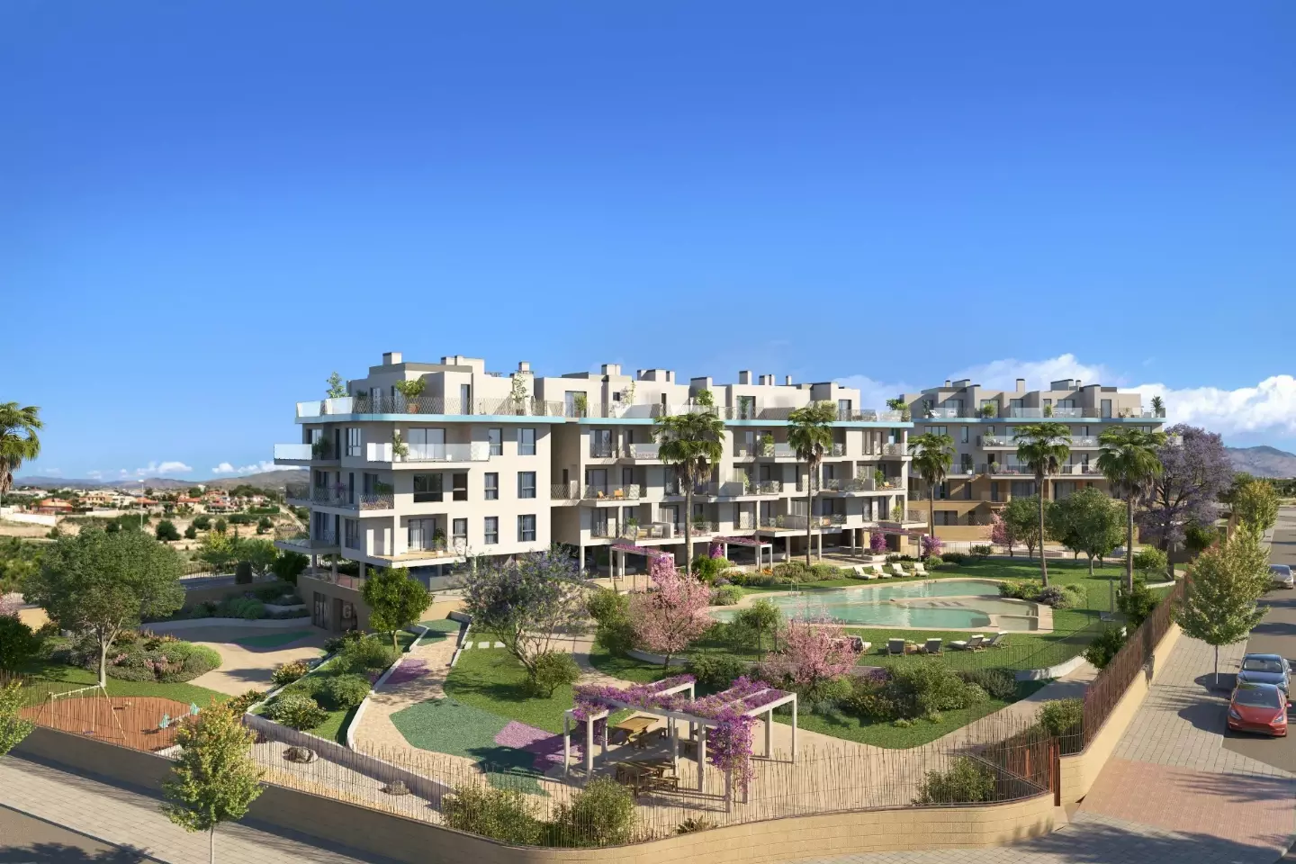 Azure Allonbay in La Vila Joiosa - widok zewnętrzny zdjęcie 1
