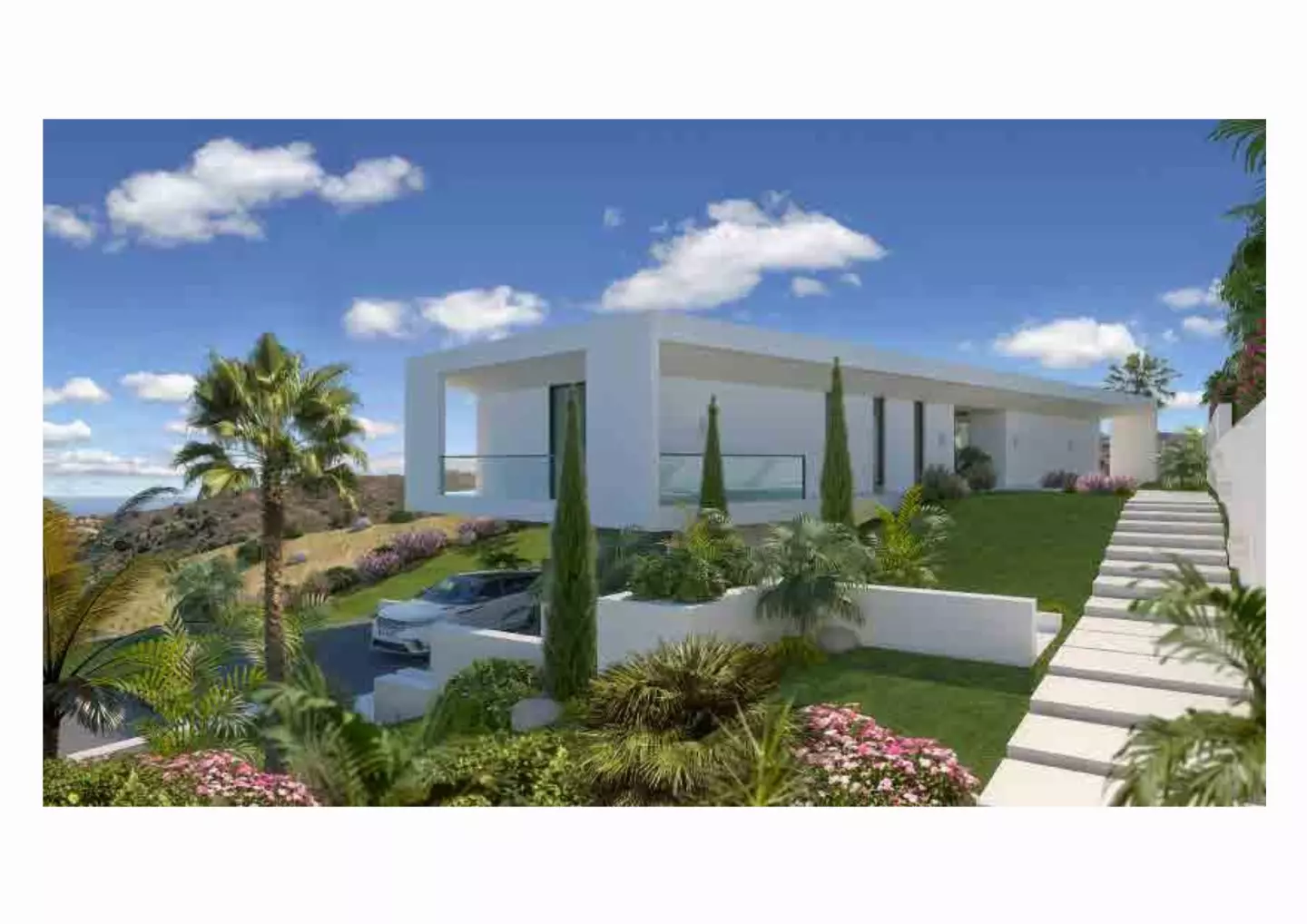 Villa Eco Celestia in La Cala de Mijas - Außenansicht Foto 1