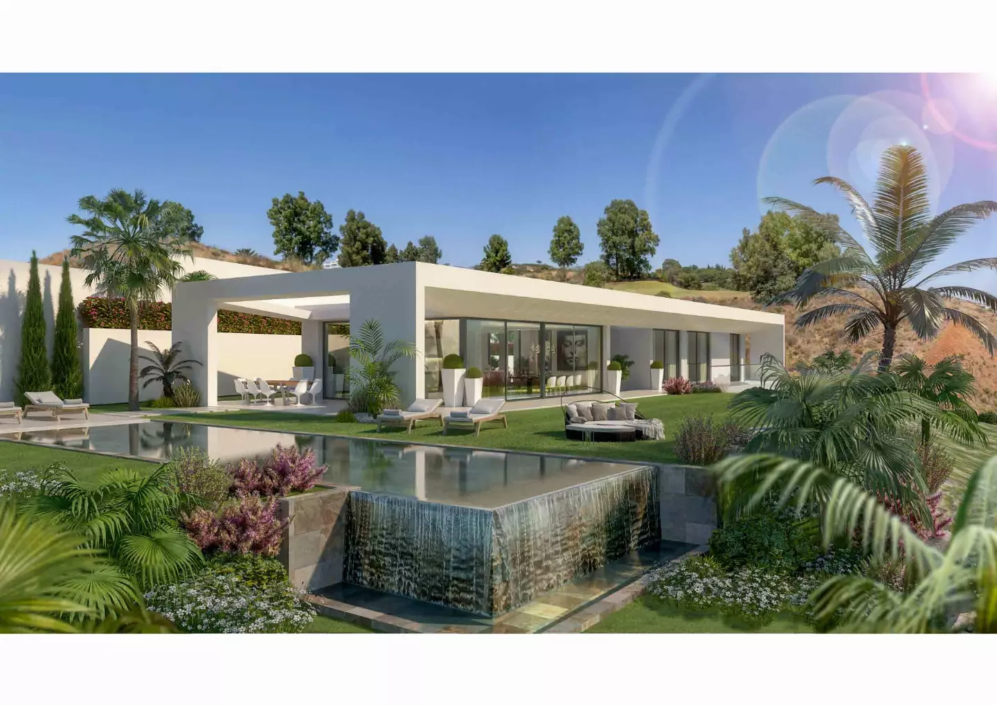Villa Eco Celestia in La Cala de Mijas - Außenansicht Foto 1