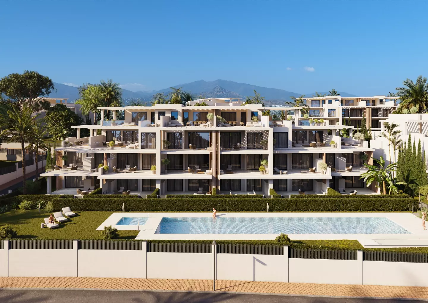 Royal Park Residence in Estepona - exteriör foto 1