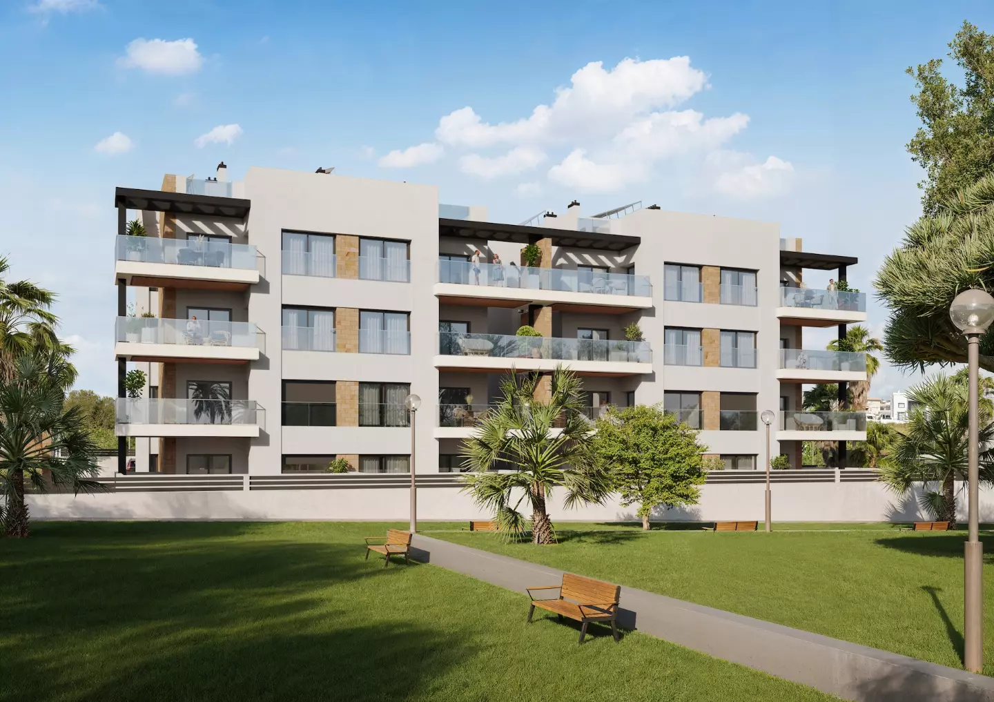 La Gomera Apartamentos in Torrevieja - Außenansicht Foto 1
