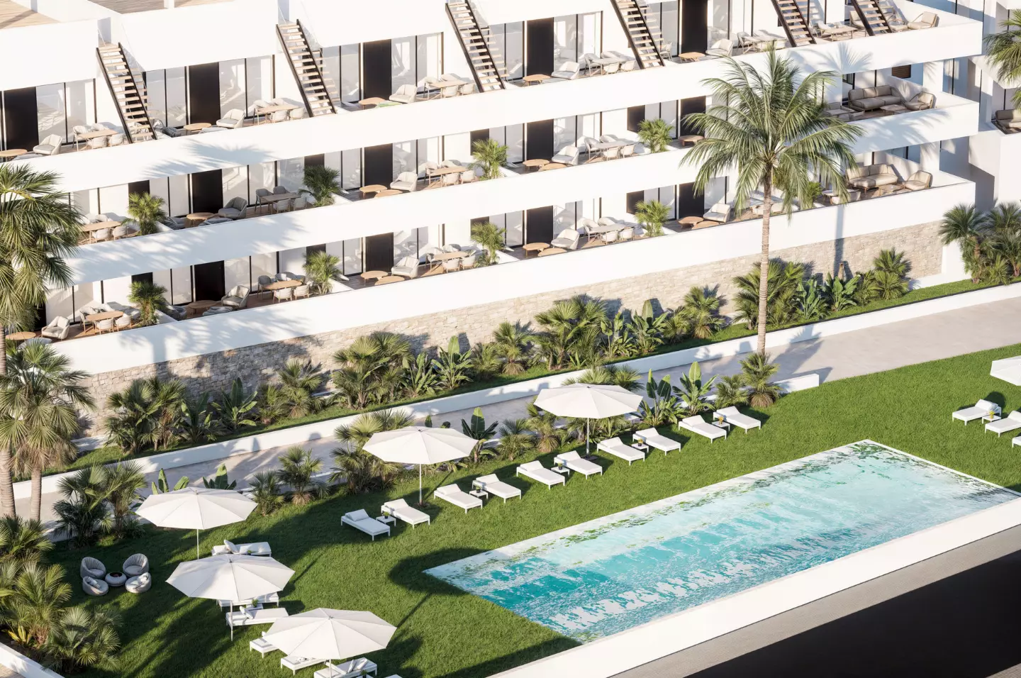 My White Resort in Finestrat - extérieur photo 1