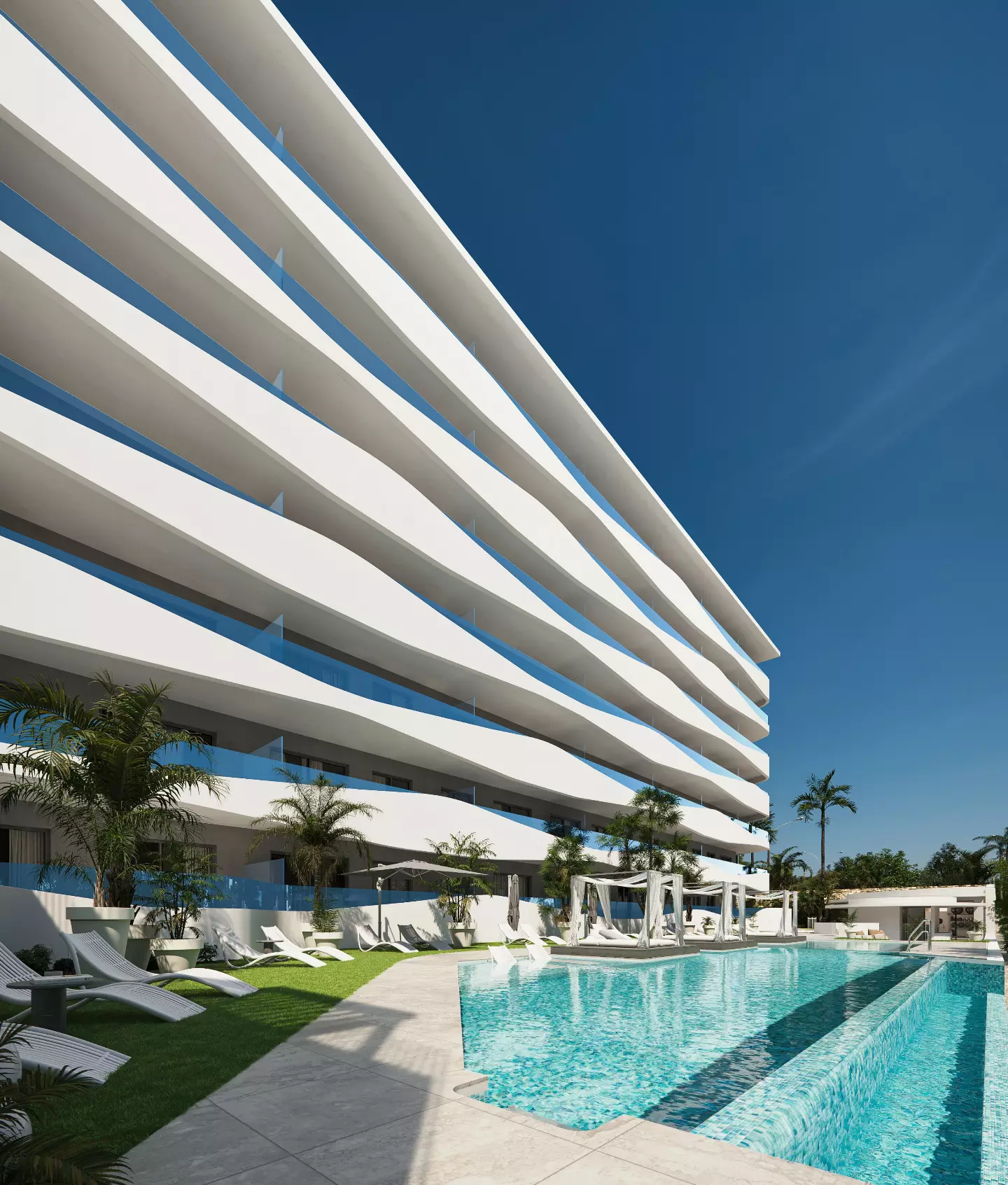 7 Olas in Fuengirola - Außenansicht Foto 1