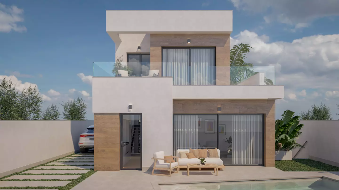 Green Villas in Pilar de la Horadada - exteriör foto 1