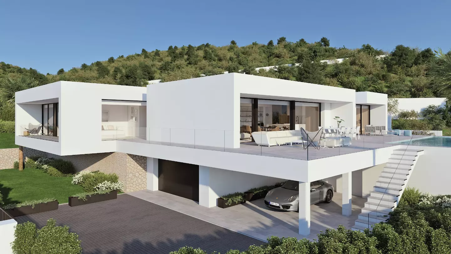 Residencial Plus Jazmines - Villa Infinty in Cumbre del Sol - eksteriør foto 1