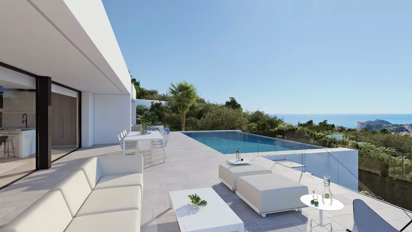 Residencial Plus Jazmines - Villa Infinty in Cumbre del Sol - eksteriør foto 1