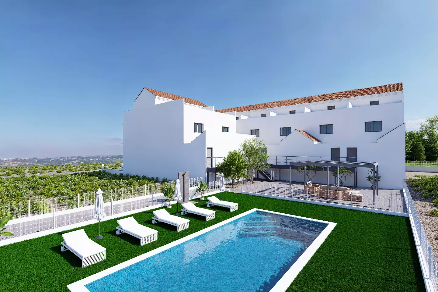 Residencial Azahares in Rafal - eksteriør foto 1