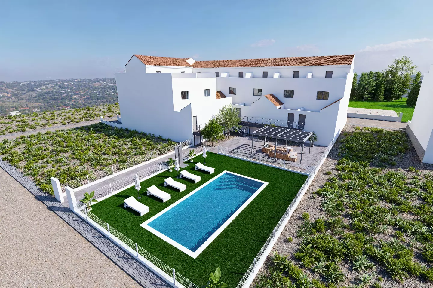 Residencial Azahares in Rafal - eksteriør foto 1
