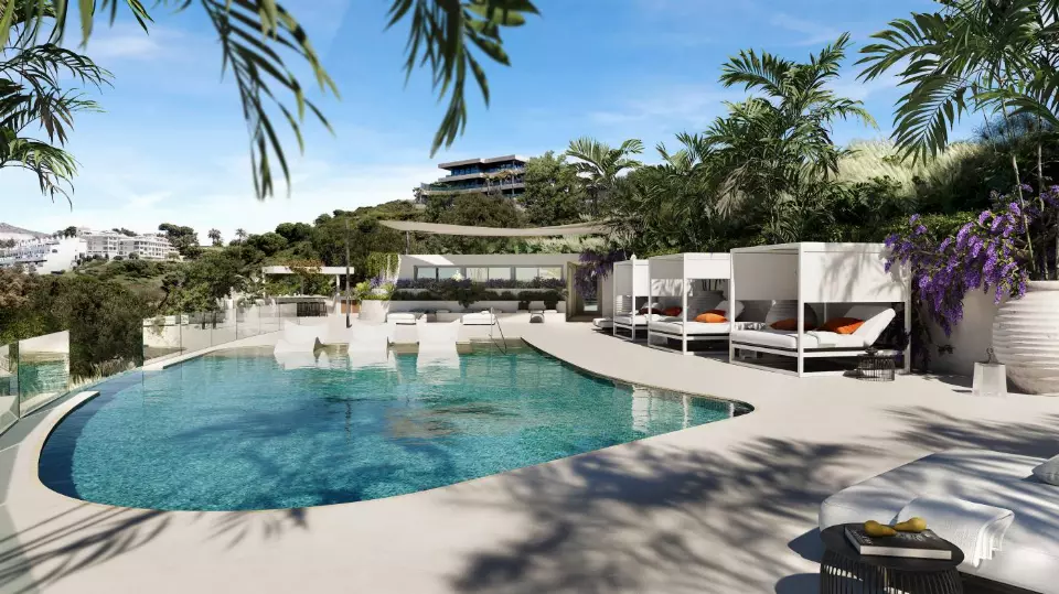 Macan Beach Residences in Benalmádena - eksteriør foto 1