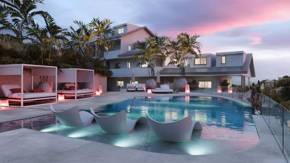 Macan Beach Residences in Benalmádena - eksteriør foto 1