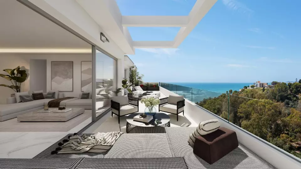 Macan Beach Residences in Benalmádena - eksteriør foto 1