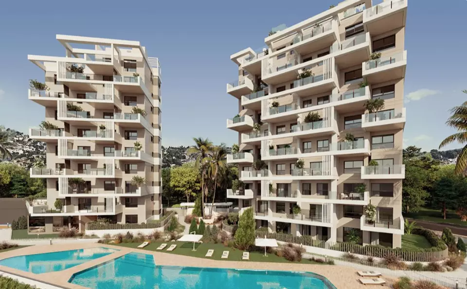 Aqua Residencial in Calpe - exteriér foto 1