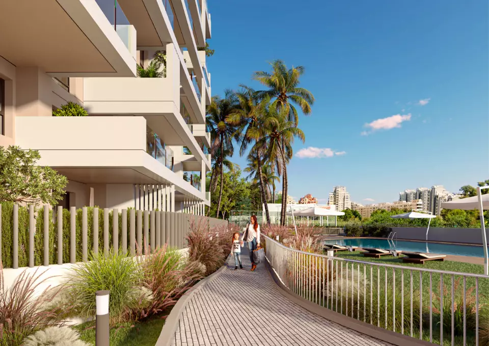 Aqua Residencial in Calpe - exteriér foto 1