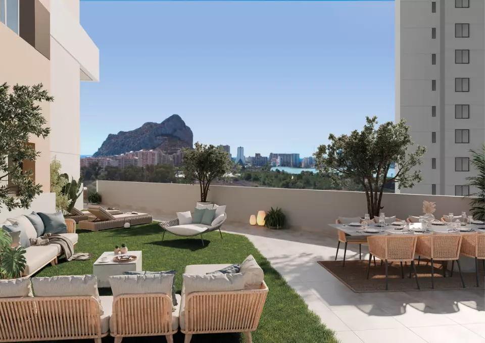 Aqua Residencial in Calpe - exteriér foto 1