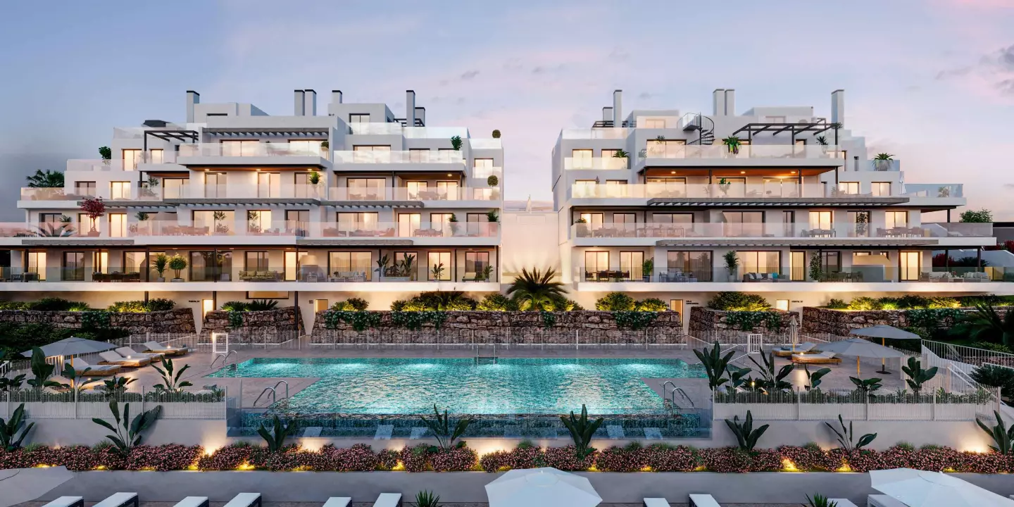 Las Mesas Collection in Estepona - Außenansicht Foto 1