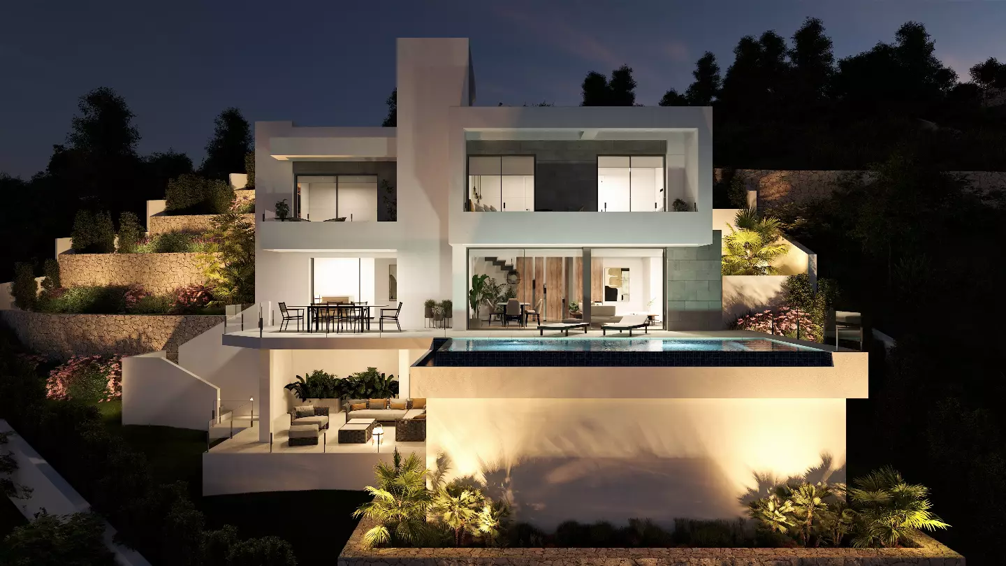 Lirios Desing- Villa Indigo in Cumbre del Sol - widok zewnętrzny zdjęcie 1