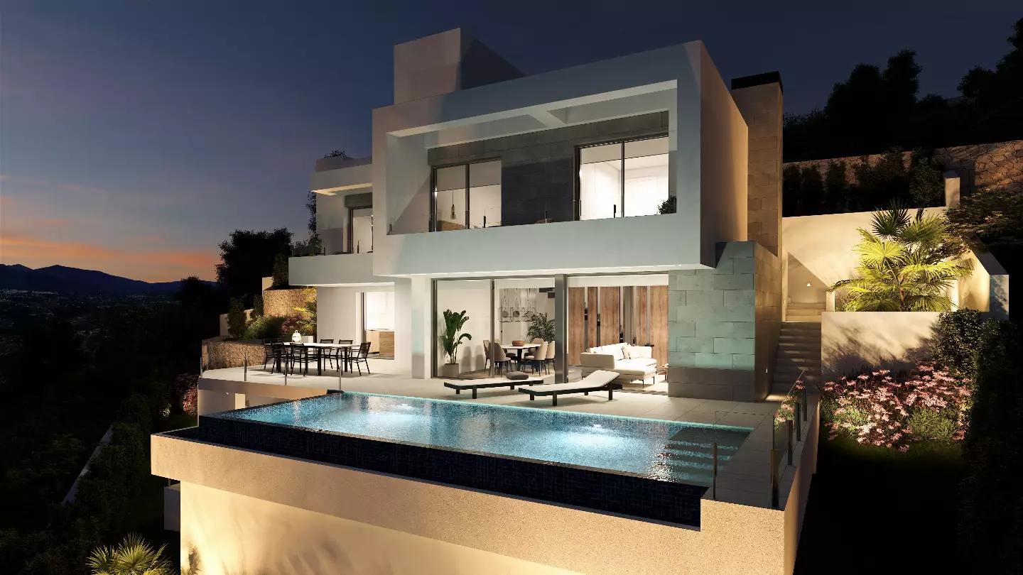 Lirios Desing- Villa Indigo in Cumbre del Sol - widok zewnętrzny zdjęcie 1