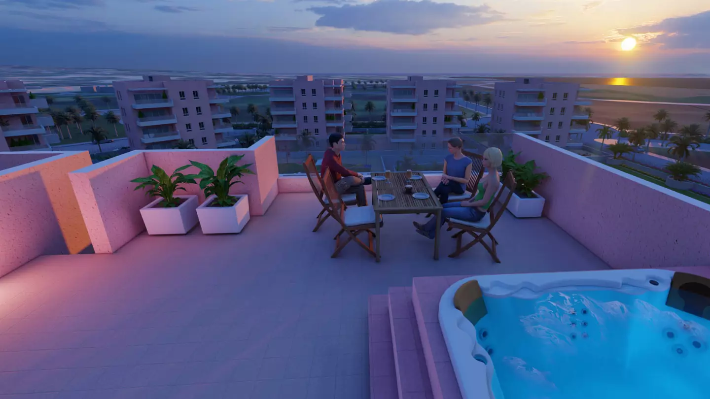 Vista Azul XXXVII Spa y Resort Fase I - II- III in Guardamar del Segura - exteriör foto 1