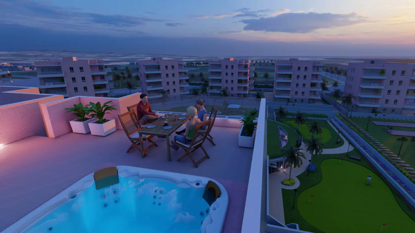 Vista Azul XXXVII Spa y Resort Fase I - II- III in Guardamar del Segura - exteriör foto 1