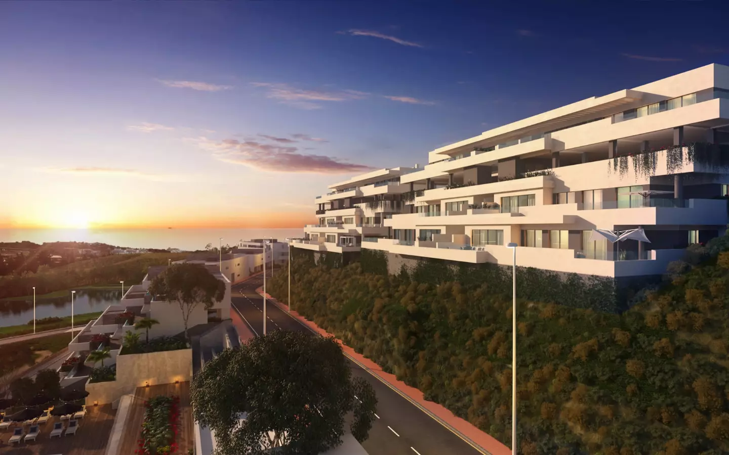 NaviGolf Suites I in La Cala de Mijas - eksteriør foto 1