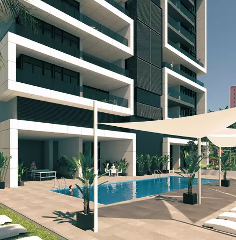 Slim Tower in Benidorm - eksteriør foto 1