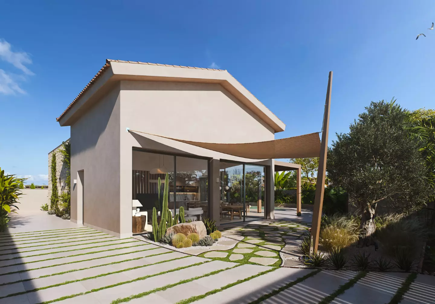 Villa Flores en Cala Flores - Cabo de Palos in Cabo de Palos - eksteriør foto 1
