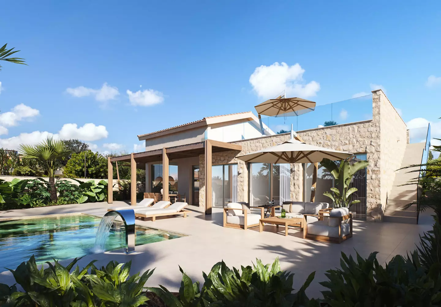 Villa Flores en Cala Flores - Cabo de Palos in Cabo de Palos - eksteriør foto 1