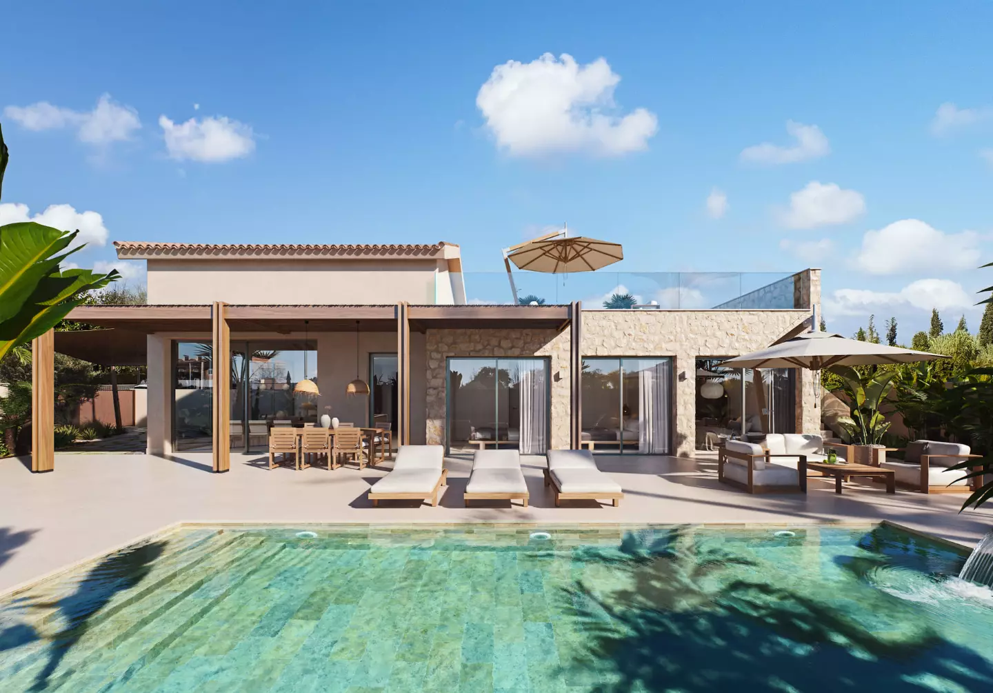 Villa Flores en Cala Flores - Cabo de Palos in Cabo de Palos - eksteriør foto 1