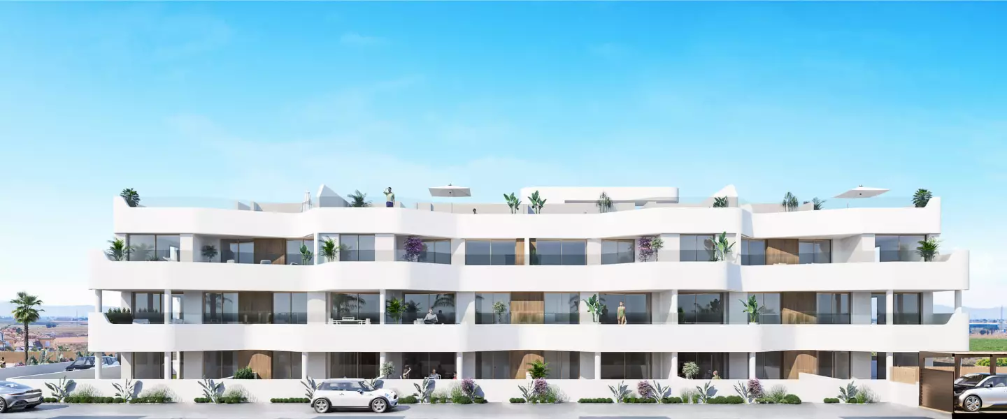 Serena Breeze Apartments in Los Alcázares - exteriér foto 1