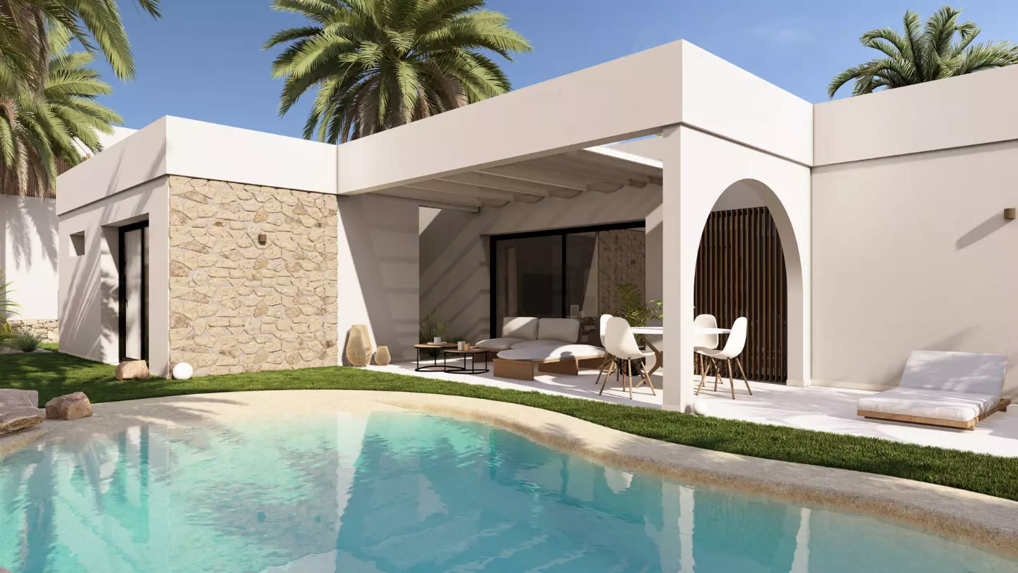 Villas Arin en Oasis Altaona in Murcia - exterior foto 1