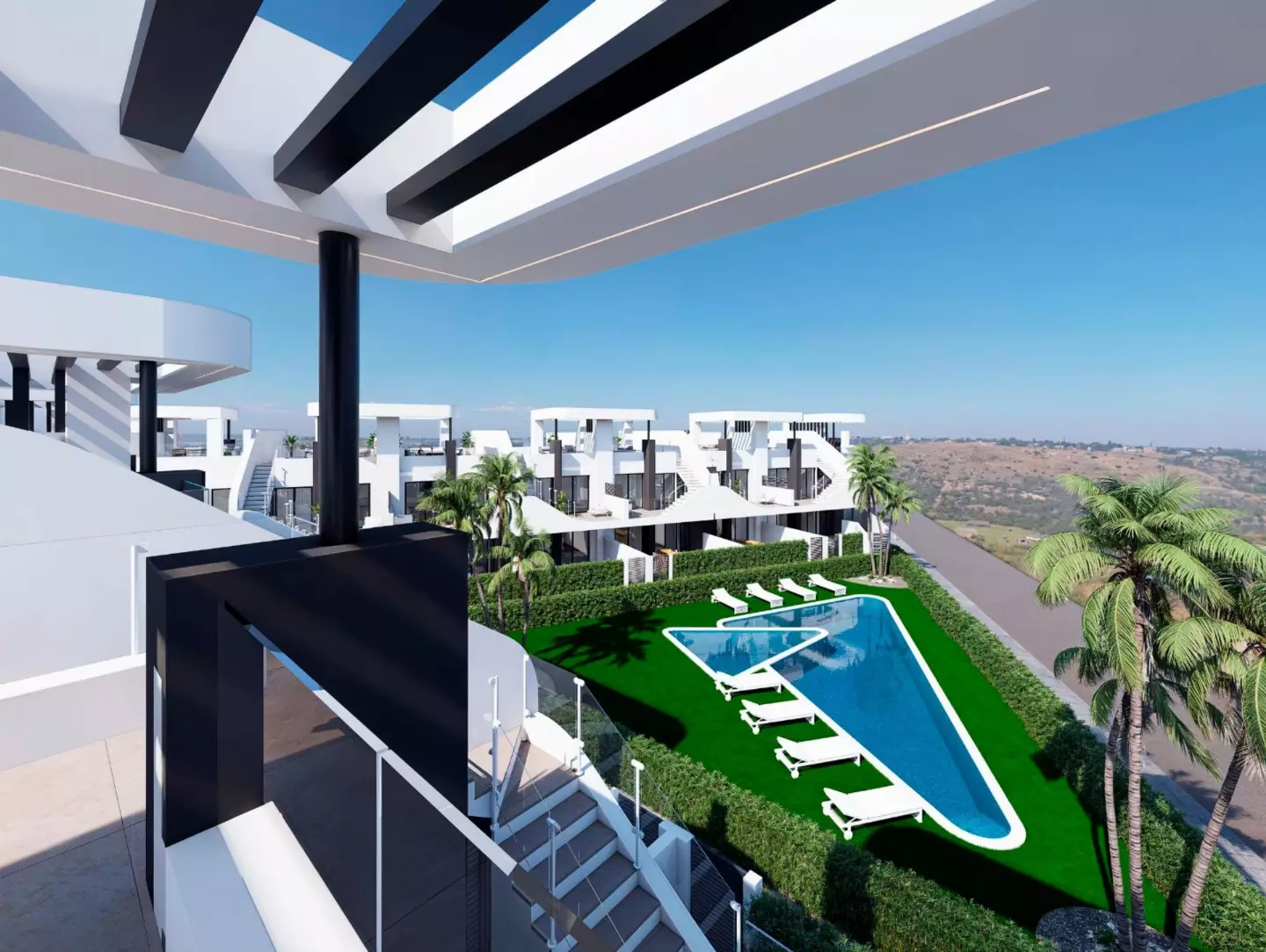 Residencial Saito in San Fulgencio - eksteriør foto 1