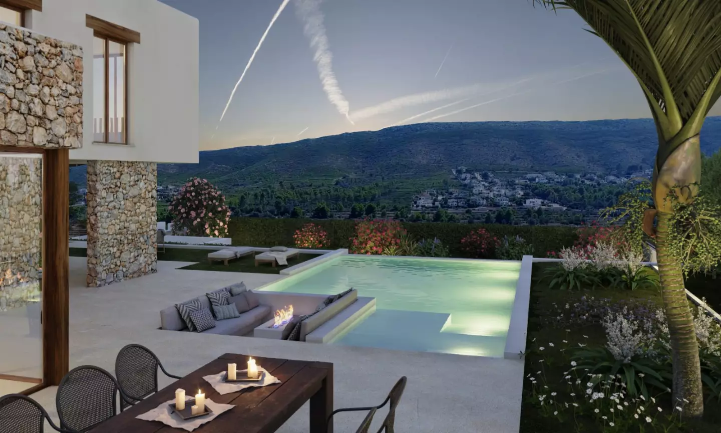 Casa Salinas in Jávea - Außenansicht Foto 1