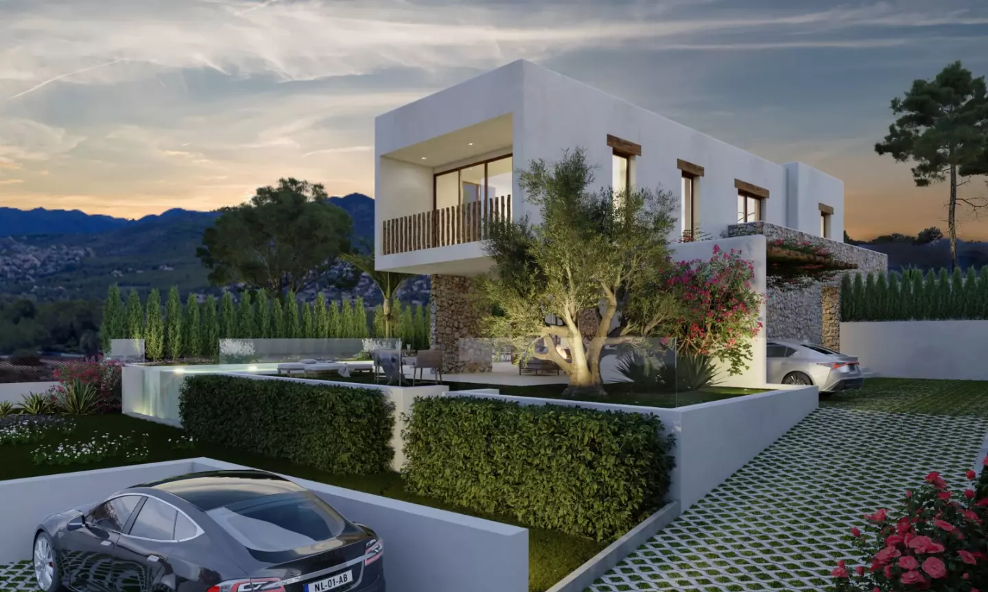 Casa Salinas in Jávea - Außenansicht Foto 1