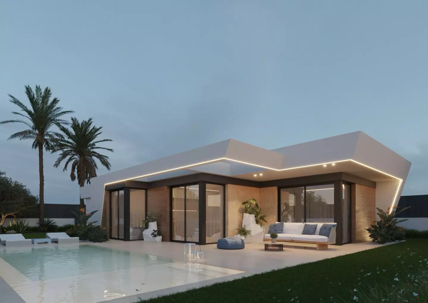 Villas La Quinta IV Blanca in Molina de Segura - widok zewnętrzny zdjęcie 1