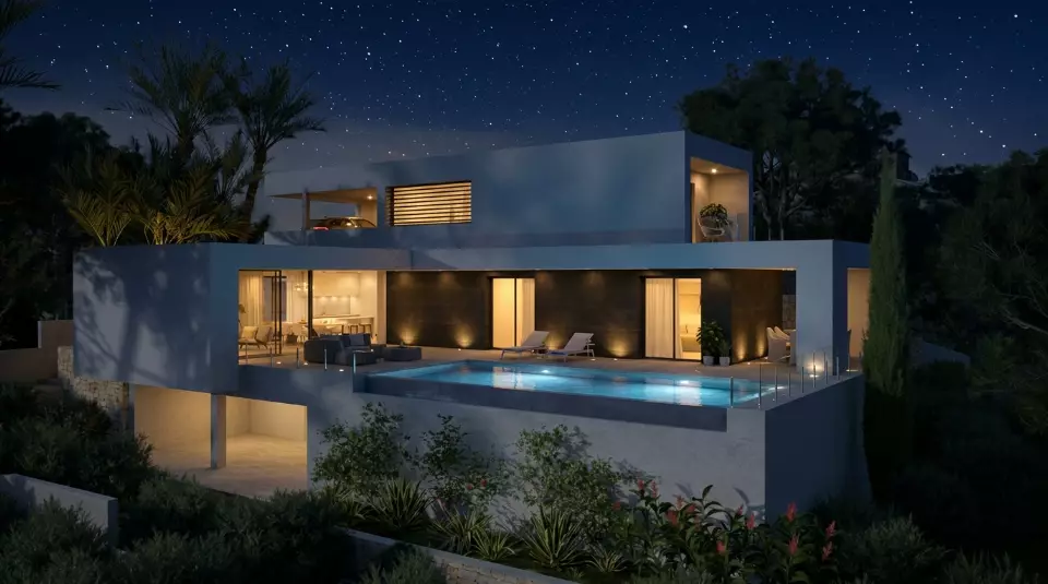 Magnolias Design - Villa Isora in Cumbre del Sol - widok zewnętrzny zdjęcie 1