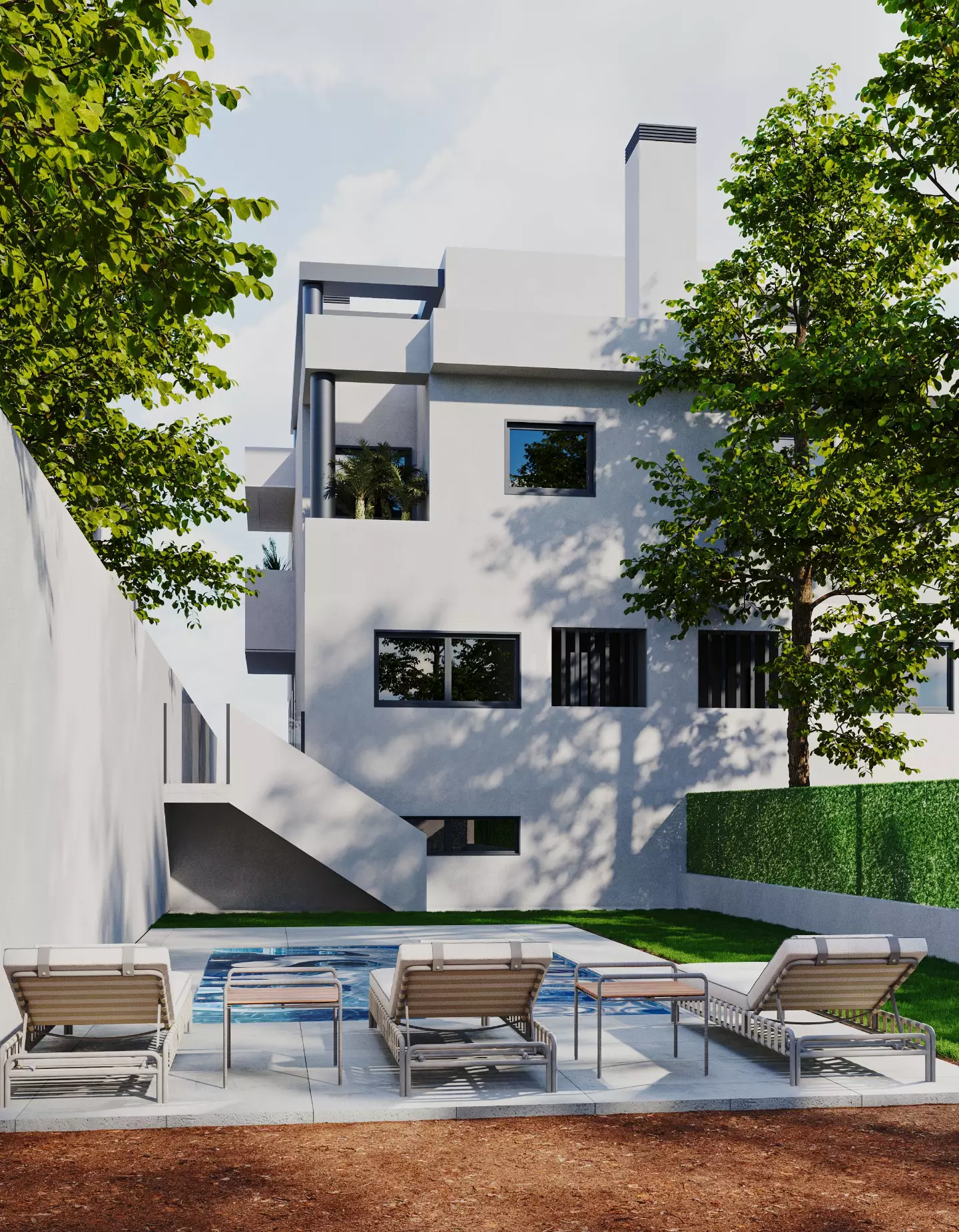 Meraki Villas in Benferri - eksteriør foto 1
