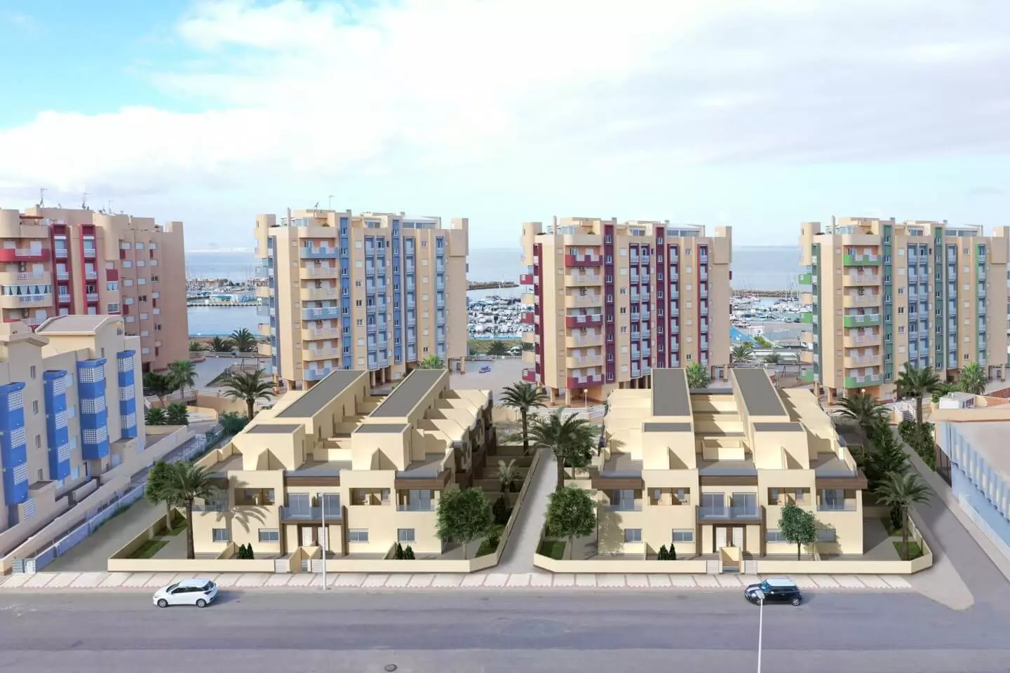 Miradores del Puerto Duplex in La Manga del Mar Menor - exteriér foto 1
