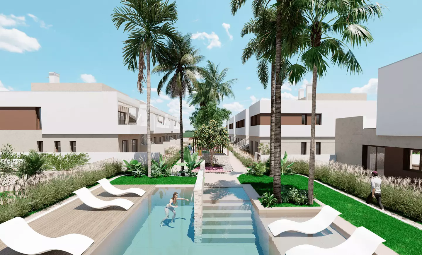 Tindra Homes Costa Serena in Los Alcázares - eksteriør foto 1