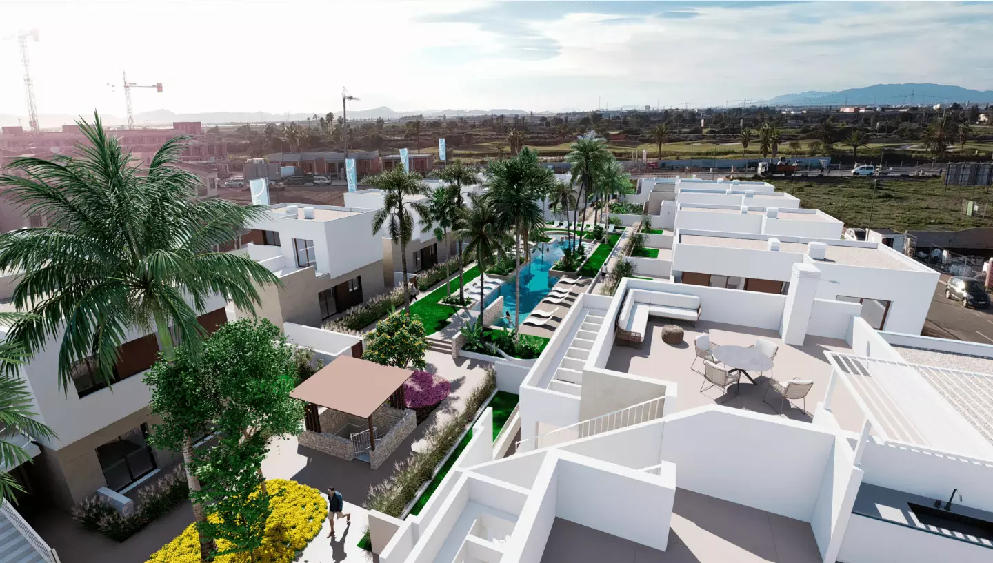 Tindra Homes Costa Serena in Los Alcázares - eksteriør foto 1