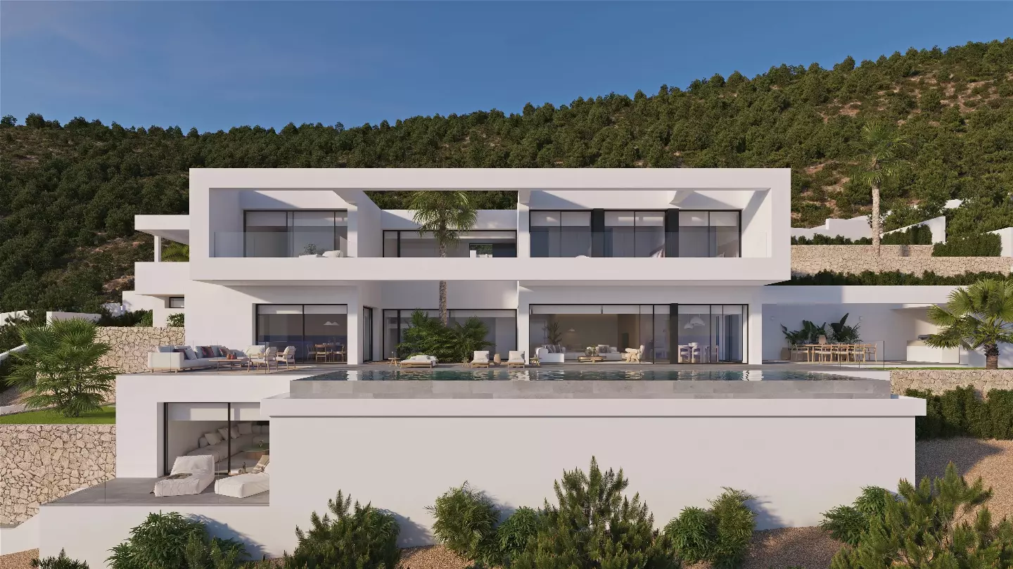 Villa en Raco Galeno in Benisa - exteriér foto 1