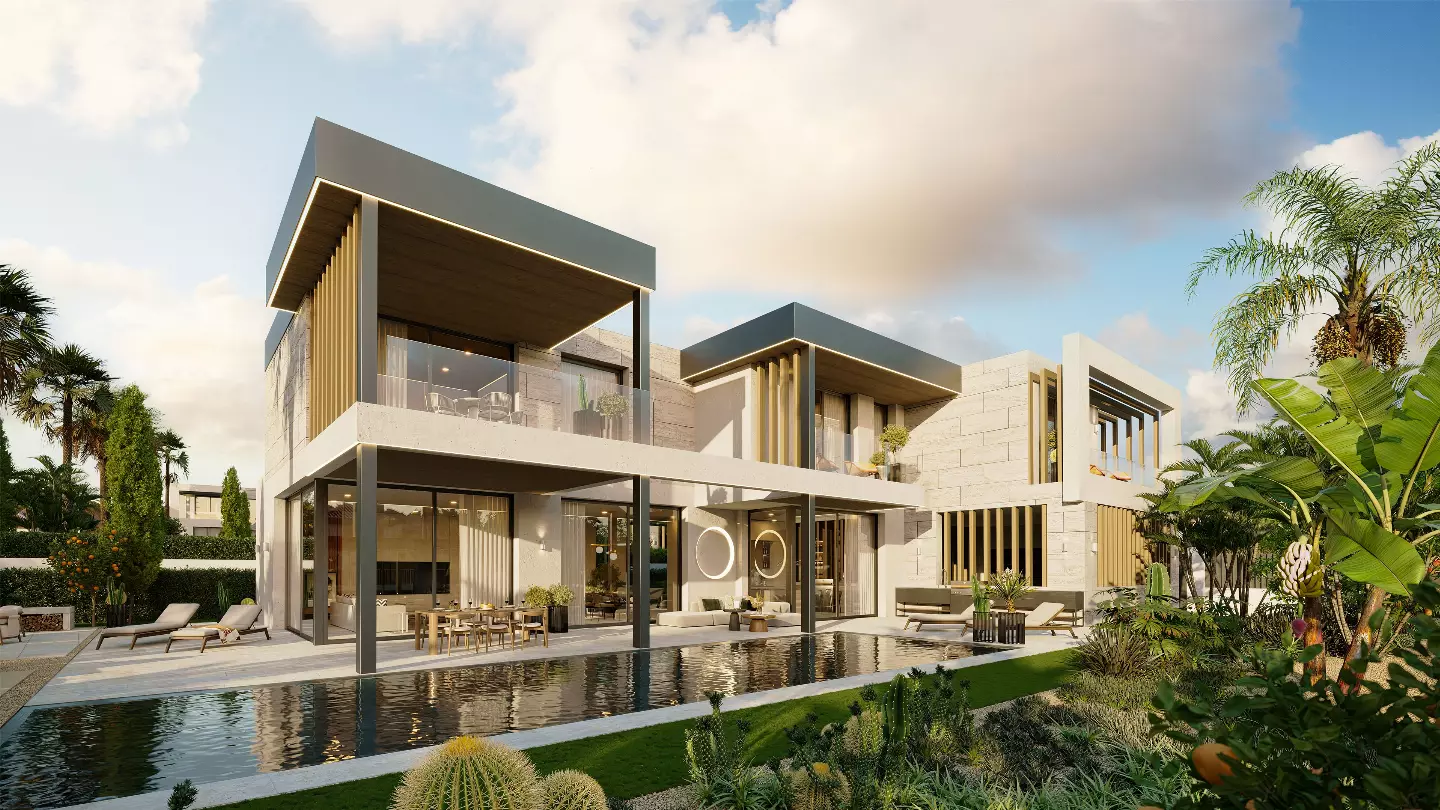 Ocean 11 Villas in Estepona - exteriör foto 1