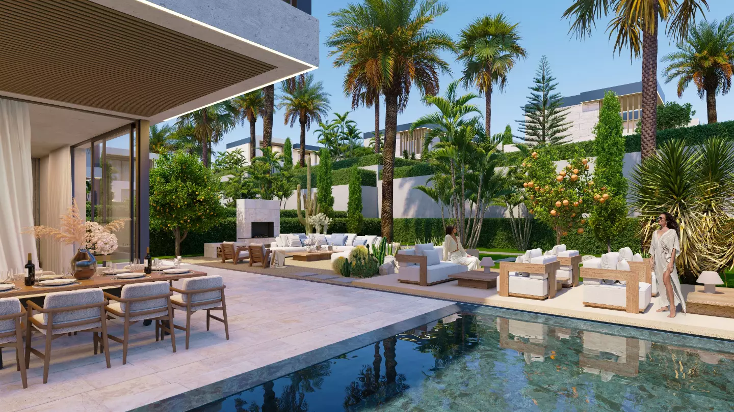Ocean 11 Villas in Estepona - exteriör foto 1