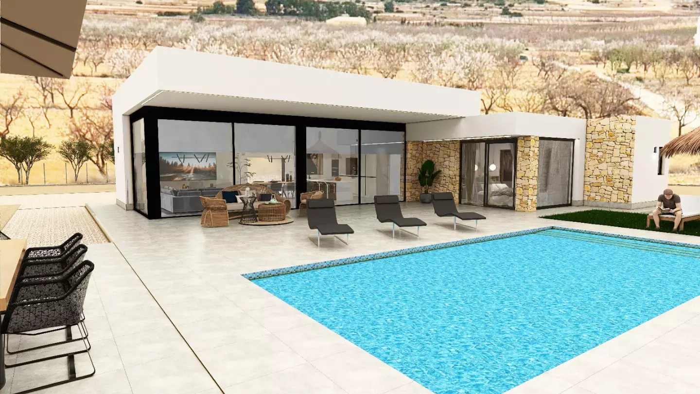 Villa Modelo Cristal in Pinoso - exterieur foto 1