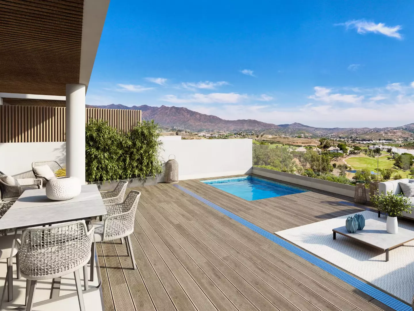 Sunrise Golf Residences in Mijas - eksteriør foto 1