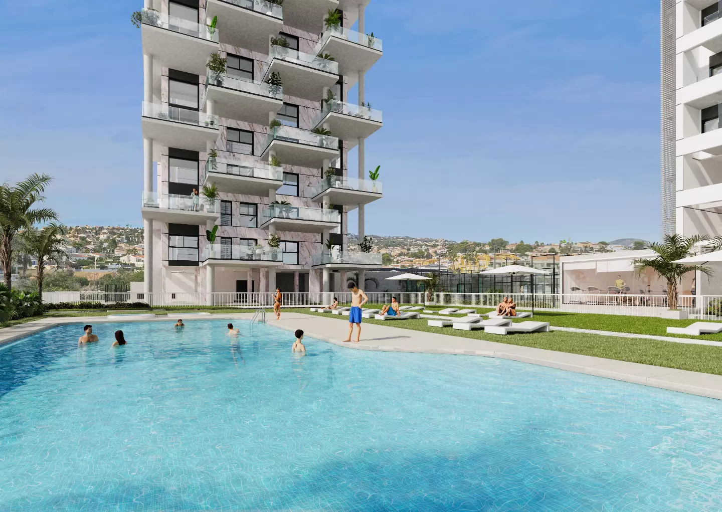 Towers III in Calpe - eksteriør foto 1